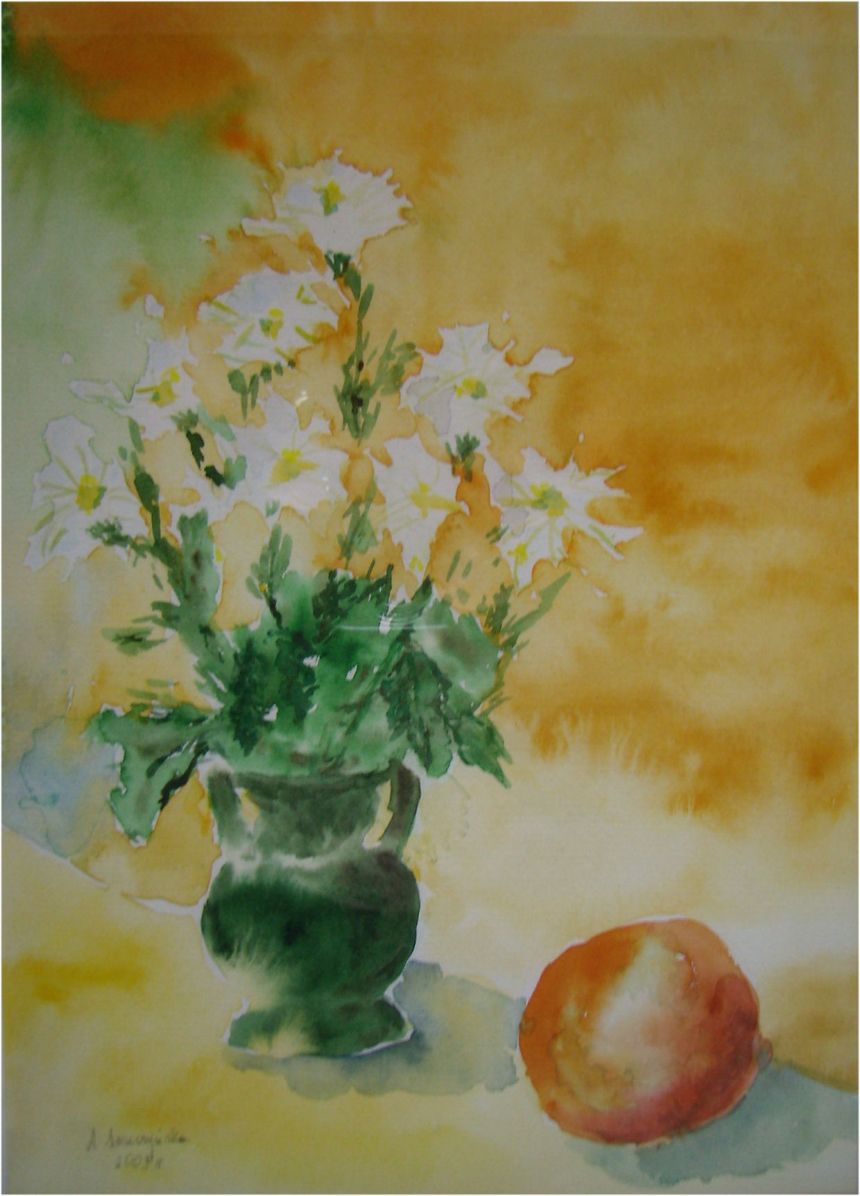 2004 Kompozycja z owocem 21x30